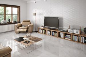 Happy Floors Glaciar Nude Glossy 12x36 wall tile Quality Floors & More Pomapno Beach