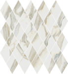 Happy Floors Stratus Oro Polished Rhomboid mosaic Quality Floors & More Pompano Beach