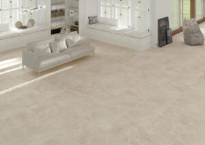 Valencia Beige Natural Rectified Porcelain Tile