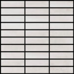 Contempo White 1.25x4 Natural Mosaic