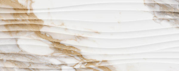 Crash Beige Polished Wave 12x36 Ceramic Tile