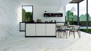 Dorian Matte Porcelain Tile/ mosaic backsplash hexagon