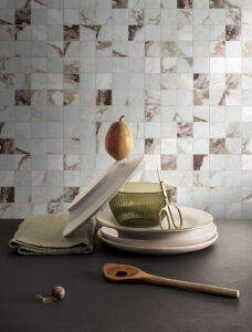 Kobe Calacatta Viola Polished 2x2 Mosaic