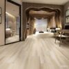 Porcemall Hollywood Almond 8×48 wood tile room pic Quality Floors & More Pomapno Beach