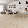 Porcemall Atelier- Blanco 9×48 tile living room picture Quality Floors & More Co Pompano Beach