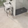 Porcemall-Nexus-Glaciar 24×48 tile bathroom picture Quality Floors & More Co Pompano Beach
