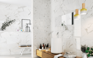 Statuario Glossy Ceramic Tile