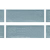 Happy Floors Titan Aqua Deco Variation 4x12 wall tile Quality Floors & More Pompano Beach