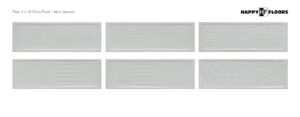 Happy Floors Titan Pearl 4x12 Deco wall tile Quality Floors & More Pompano Beach