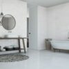 Happy Floors Titan White Touch Glossy 4×12 wall tile- Titan White 12×36 wall tile Quality Floors & More Pompano Beach