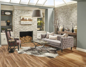 MSI Aspenwood Cafe 9x48 on floor Quality Floors & More Pompano Beach