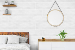 MSI Dymo Wavy White 12x24 wall tile Quality Floors & More Pompano Beach