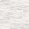 MSI Dymo Wavy White 12x24 Glossy Ceramic tile Quality Floors & More Pompano Beach