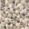 MSI Mixed Marble Pebbles Tumbled 10mm Mosaic Quality Floors & More Pompano Beach