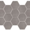 Happy Floors Newton Silver Hexagon mosaic Quality Floors & More Pompano Beach