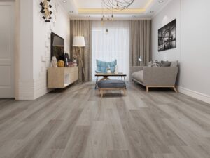 Silent Blue Manhattan SPC Silver Leaf room Quality Floors & More Pompano Beach