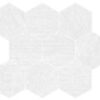 Happy Floors Carpi White Hexagon mosaic Quality Floors & More Pompano Beach