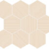Happy Floors Neostile 2.0 Ekru Hexagon mosaic Quality Floors & More Pompano Beach