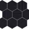 Happy Floors Neostile 2.0 Grafite Hexagon mosaic Quality Floors & More Pompano Beach
