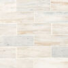Happy Floors Angora 2x6 Polished Subway Tile Mosaic Quality Floors & More Pompano Beach