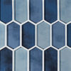 MSI Boathouse Blue Picket Glass mosaic Quality Floors & More Pompano Beach