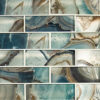 MSI Night Sky Subway 2x6x8mm Glass Mosaic Quality Floors & More Pompano Beach