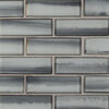 MSI Ombre Grigia Beveled Edge Glass Subway Tile Mosaic Quality Floors & More Pompano Beach