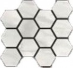 Happy Floors Bardiglio Bianco Polsihed Hexagon mosaic Quality Floors & More Pompano