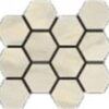 Happy Floors Bardiglio Crema Natural Hexagon mosaic Quality Floors & More Pompano