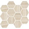 Happy Floors Onyx Honey Natural Hexagon Mosaic Quality Floors & More Pompano Beach