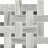 Happy Floors Macaubas Oyster + Twilight Basketweave mosaic Quality Floors & More Pompano Beach