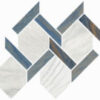 Happy Floors Macaubas Pearl + Azul Rope mosaic Quality Floors & More Pompano Beach