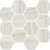 Happy Floors Onyx Milk Natural Hexagon mosaic Quality Floors & More Pompano Beach