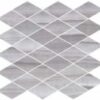 Happy Floors Onyx Silver Rhomboid mosaic Quality Floors & More Pompano Beach