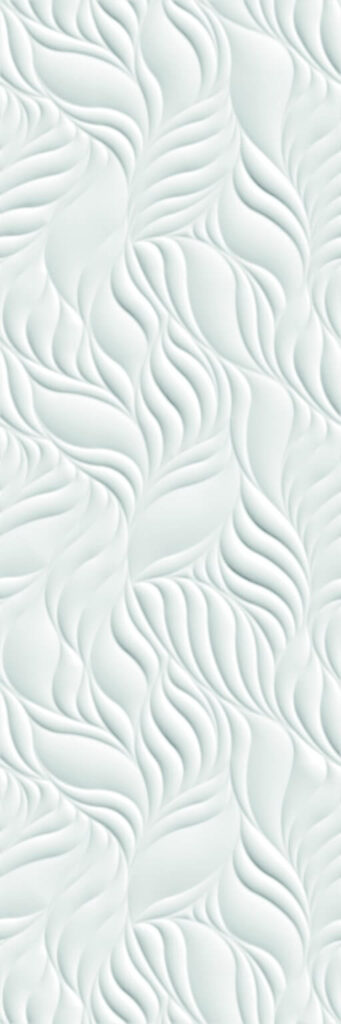 HF- Glaciar Leaves Matte 12x36 Rectified Porcelain Tile