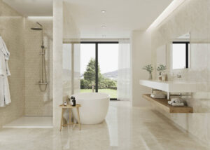 Morvedre Crema Polished Rectified Porcelain Tile
