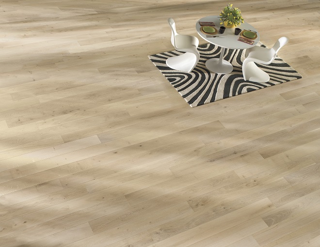 White Wash Engineered French Oak Wood