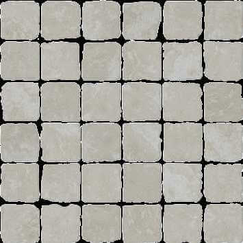 Pietra D'Assisi Bianco 2x2 Tumbled Mosaic