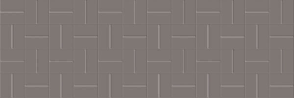 Carpenter Grey Deco 12x36 Matte Ceramic Tile