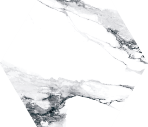 Crash Blanco Natural Hexagon 10x11 Ceramic Tile