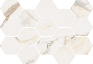 Dorian Hexagon Matte Mosaic