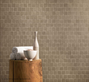 B-Naural Ecru 2x2 Matte Tumbled Mosaic