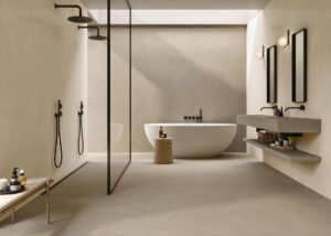 B-Natural Ash Matte Ceramic Tile