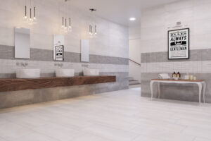 Contempo White Natural Rectified Porcelain Tile