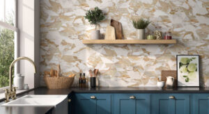 Crash Biege Natural Hexagon 10x11 Ceramic Tile