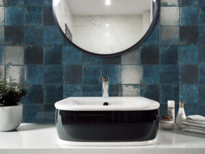 Vibrant Blue 6x6 Glossy Ceramic Tile