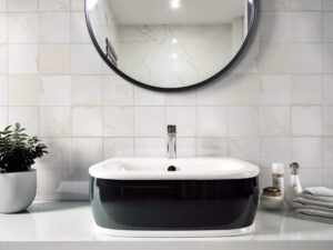 Vibrant White 6x6 Glossy Ceramic Tile