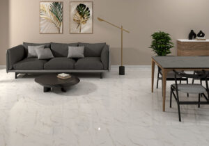 Kaya Calacatta Lucca 24x24 Polished Porcelain Tile
