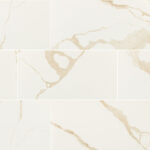 Eden Calacatta 24x48 Polished Porcelain Tile