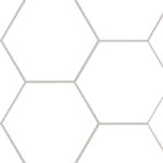Hexley Ecru 9x10.5 Hexagon Matte Ceramic Tile